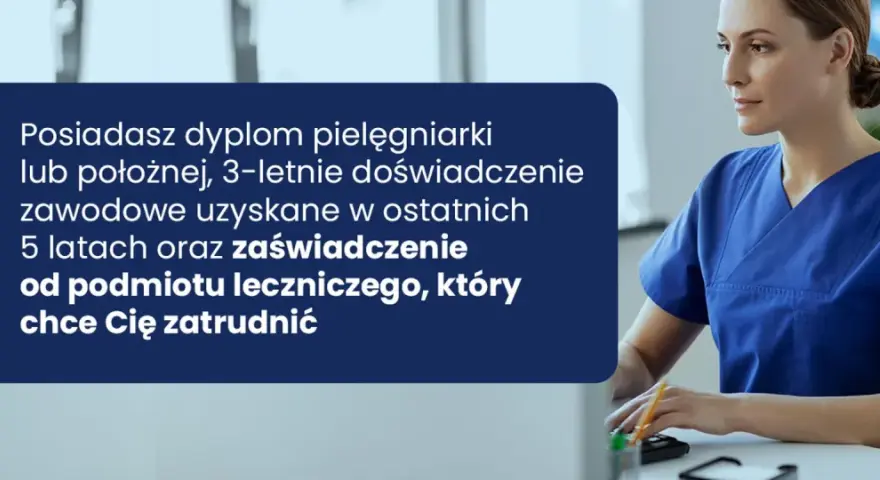 Licencjonowana pielęgniarka z dyplomem i 3-letnim doświadczeniem zawodowym, poszukująca pracy w placówce medycznej.