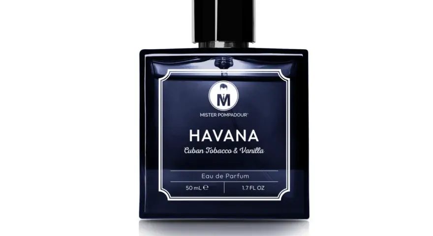 Eleganckie kuba perfumy Mister Pompadour Havana Cuban Tobacco & Vanilla.