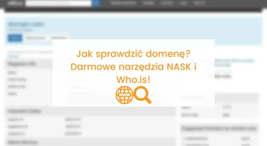 Jak sprawdzić, kto jest właścicielem domeny? Darmowe narzędzia NASK i Who.is!