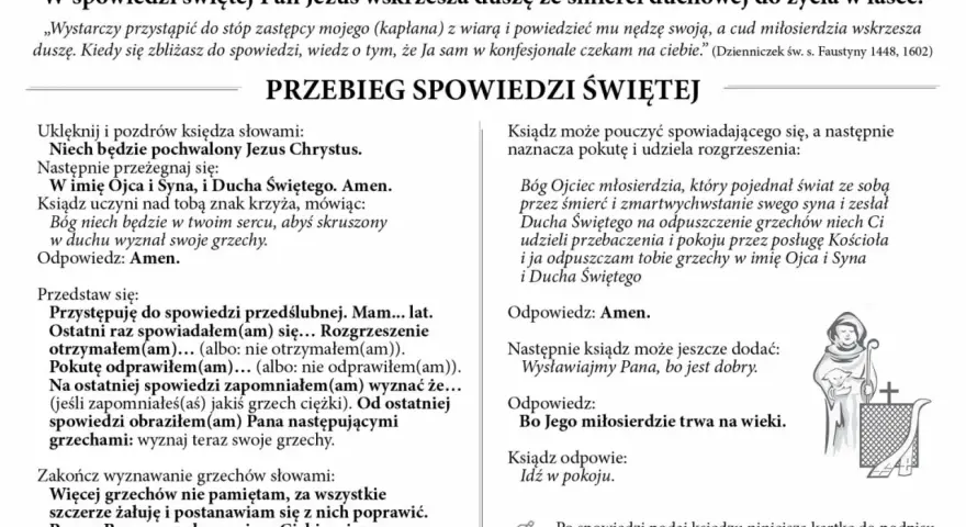 Instrukcja do spowiedzi przedślubnej: jak wyznać grzechy, przyjąć rozgrzeszenie i pokutę.
