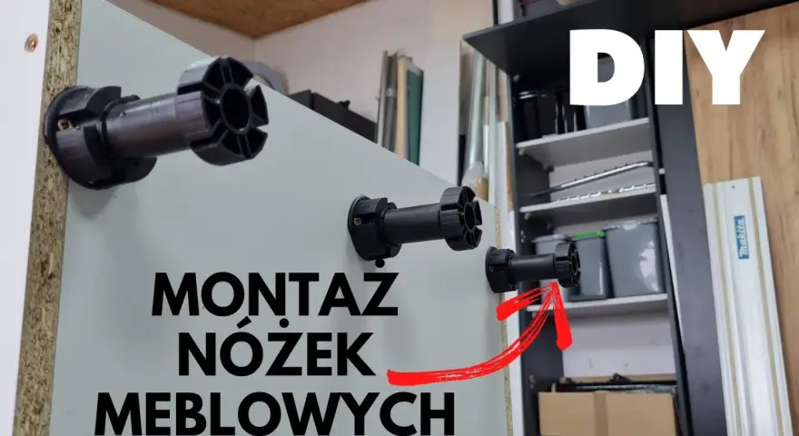 Jak zamontować nóżki do szafki - proste kroki i cenne wskazówki