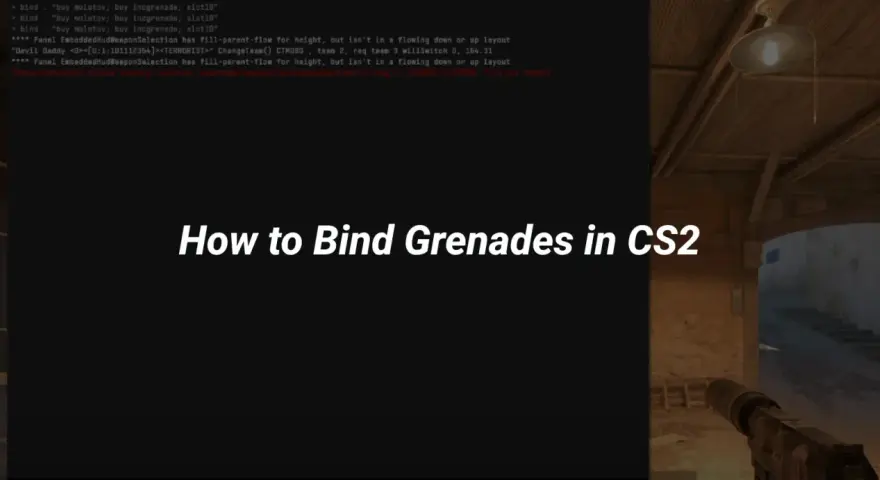 Bindy na granaty CS2/CS:GO: Przewaga w sekundę!