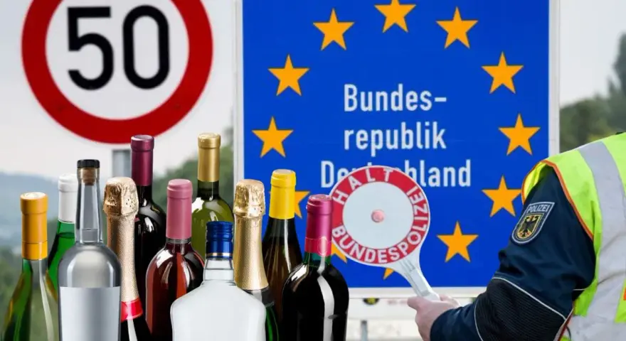 Ile alkoholu z Polski do Niemiec? Poznaj legalne limity!