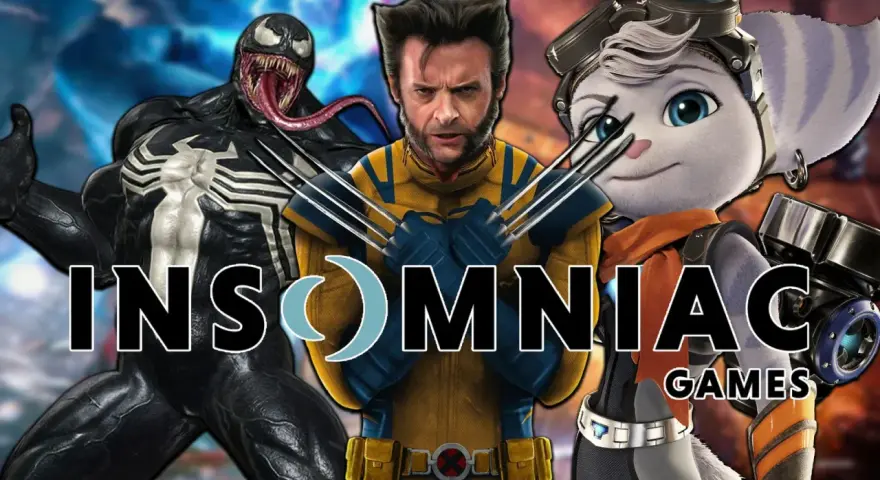 Venom, Wolverine y Ratchet & Clank se unen para celebrar los juegos de Insomniac.