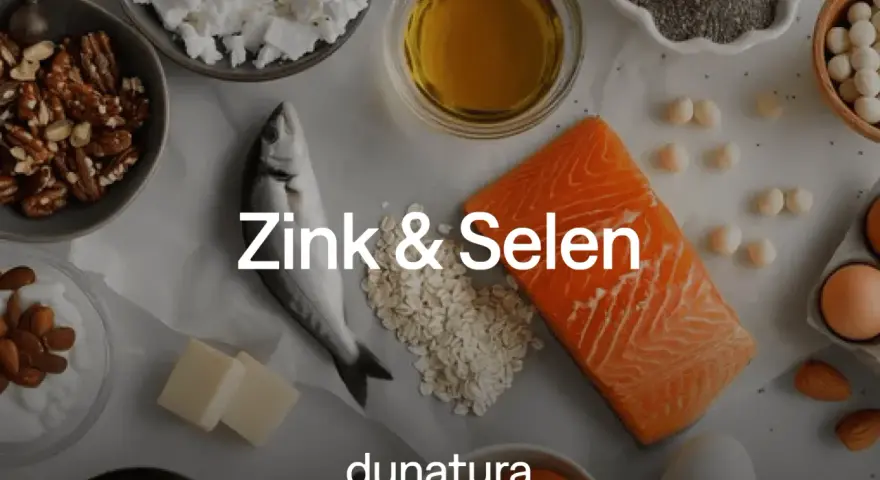 Zink und Selen zusammen einnehmen: Lachs, Fisch, Nüsse, Haferflocken, Eier und Samen sind reich an diesen wichtigen Nährstoffen.