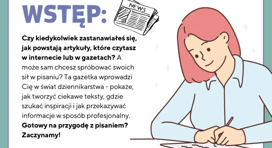 Jak napisać artykuł do gazetki szkolnej, by zaskoczyć czytelników?