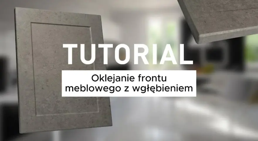 Jak okleić meble kuchenne z rowkami - uniknij pęcherzyków i uszkodzeń