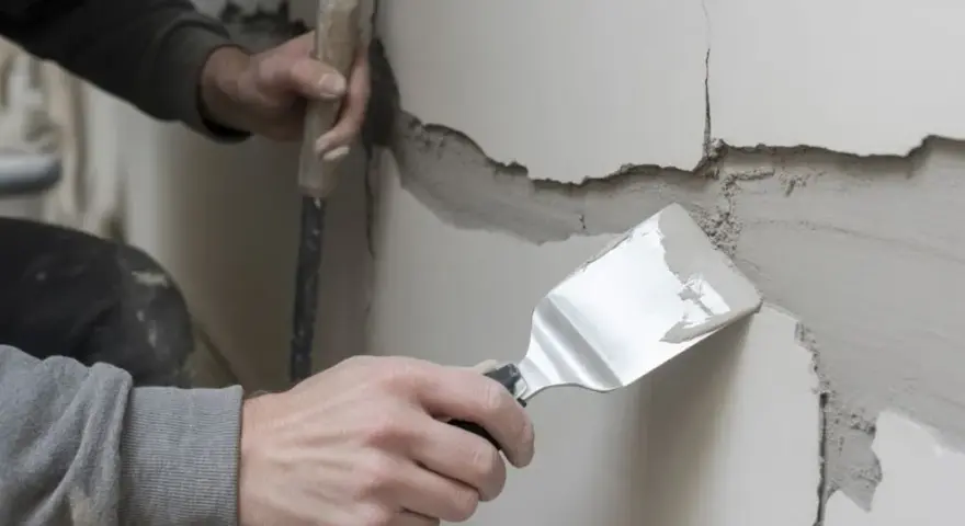 Czym wypełnić głębokie pęknięcia w ścianie, aby uniknąć problemów?