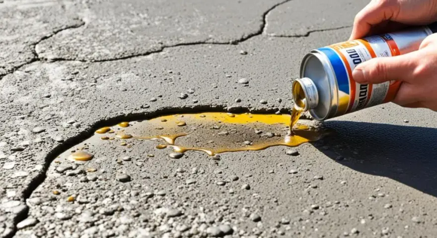 Skuteczne metody na usunięcie plam oleju z betonu, które działają