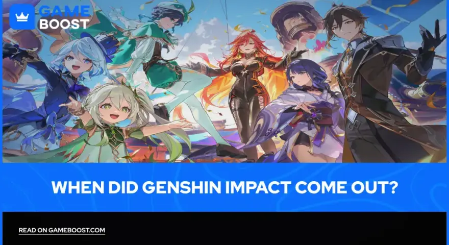 Postać z Genshin Impact, pytanie o datę premiery gry.