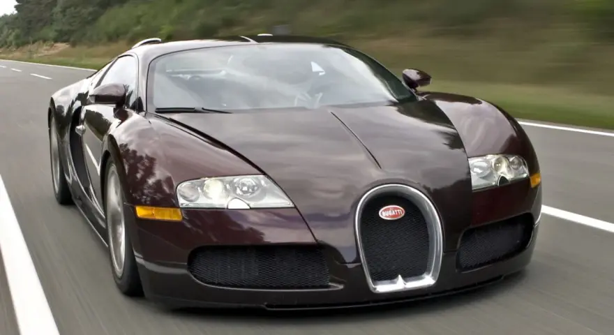 Bugatti Veyron ile do 100 km/h - Niezwykłe osiągi i przyspieszenie