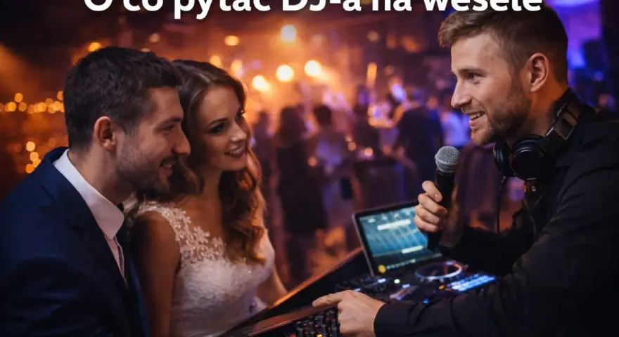 Para sprawdzić nagłośnienie przed weselem, zapytaj DJ-a o objawy złej akustyki sali.