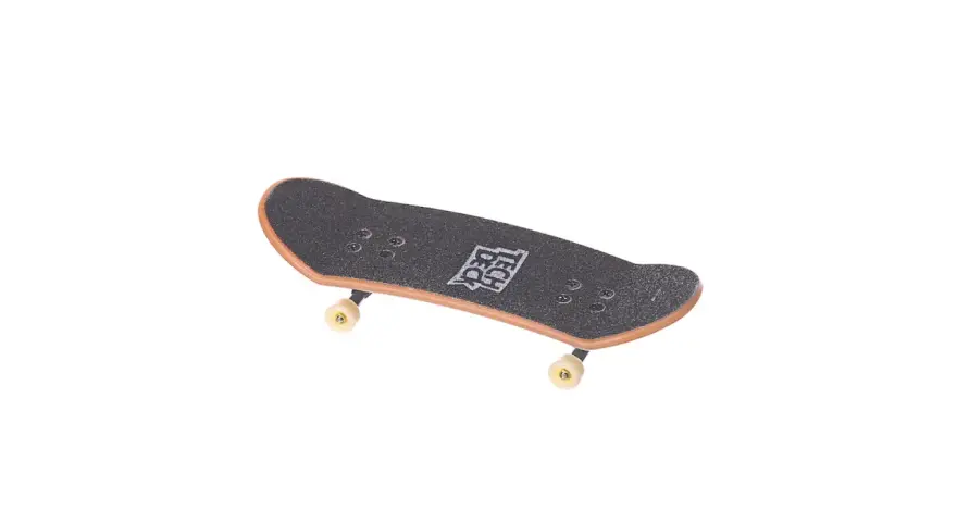 Ett litet finger skateboard med Tech Deck-loggan. Perfekt för att öva tricks inomhus.
