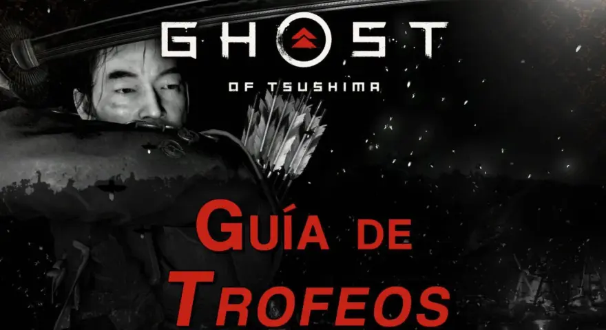 Jin Sakai, protagonista de Ghost of Tsushima, listo para la acción. Guía de trofeos para conseguir el platino.