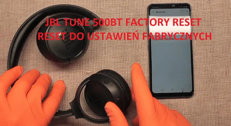 Reset słuchawek JBL: Jak to zrobić krok po kroku?