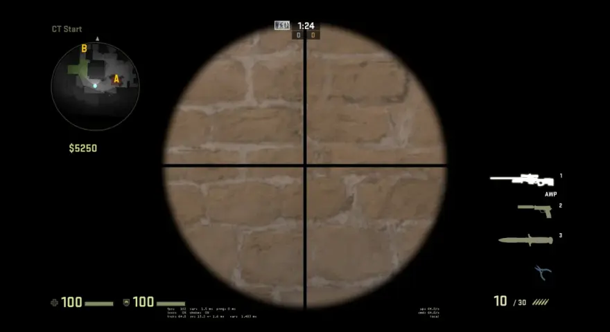 AWP CS2: Grubszy celownik? Zmień to komendą w 3 krokach!