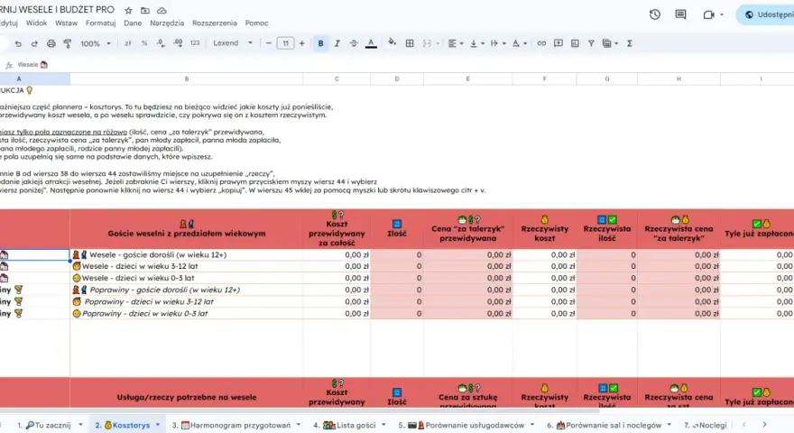 Jak uzbierać na wesele? Plan, budżet i zero długów