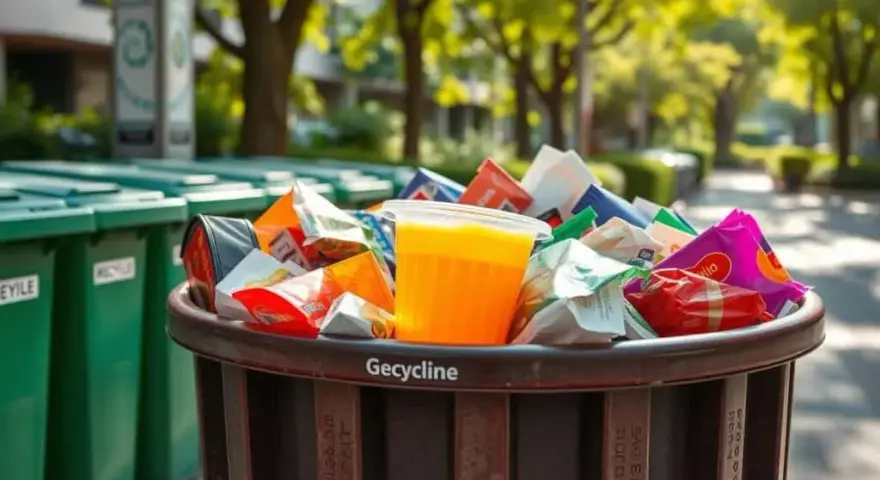 Gdzie wyrzucić opakowanie po galaretce, aby uniknąć problemów z recyklingiem