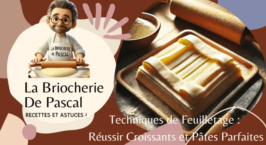 Pascal vous montre comment réussir votre recette de pâte feuilletée pour des croissants parfaits.