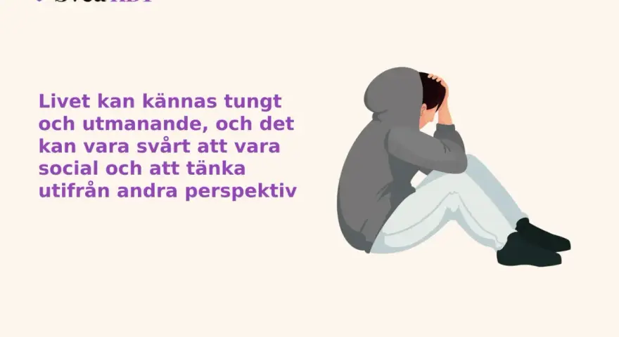 En person sitter med huvudet i händerna, en bild som kan illustrera prestationsångest symptom.