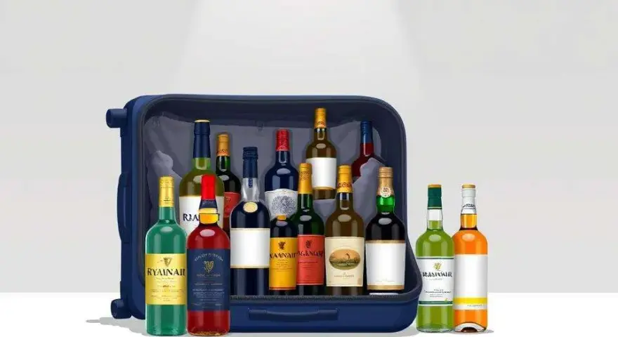 Wódka w samolocie? Limity, zasady, Duty-Free. Bez problemów!