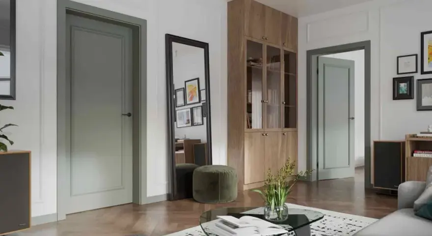 Ciemne drzwi jaka podłoga - idealne połączenia kolorów i stylów