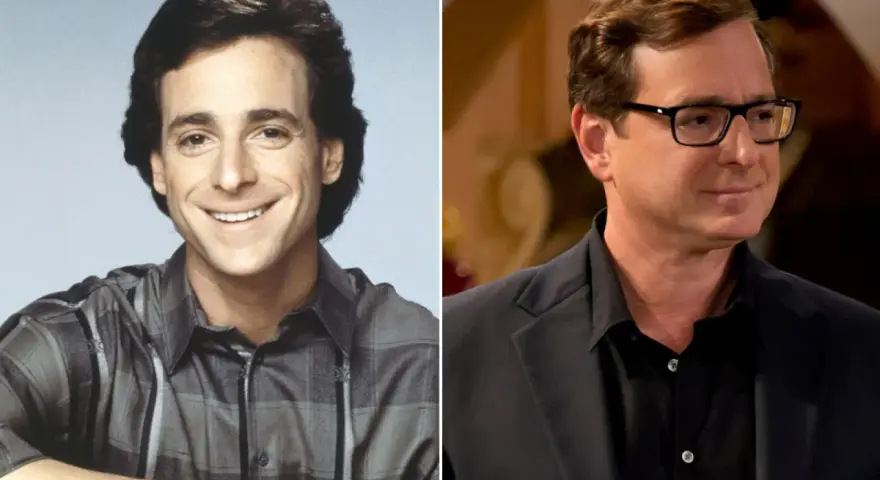 Bob Saget giovane e più maturo, un volto iconico dei film e programmi TV che hanno segnato generazioni.