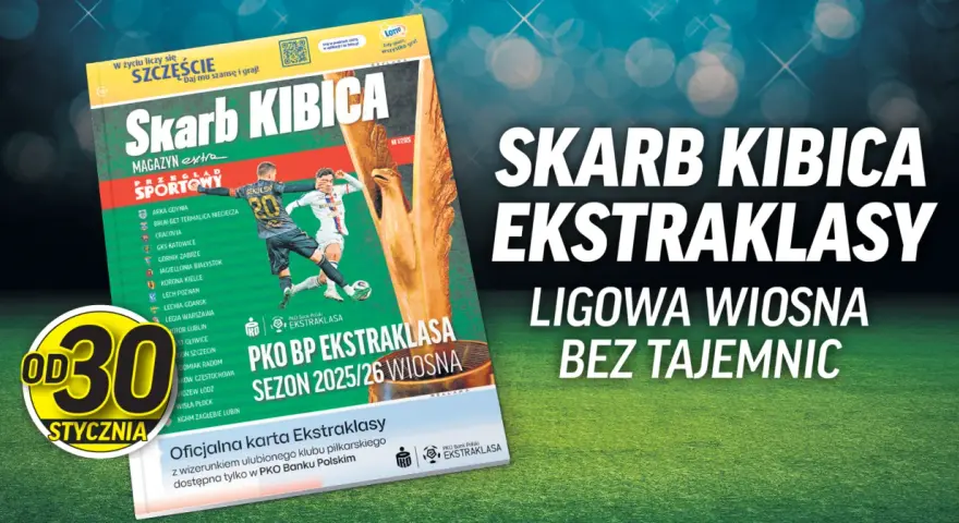 Skarb Kibica Ekstraklasy - magazyn z ligową wiosną bez tajemnic. Od 30 stycznia dostępna oficjalna karta kibica.