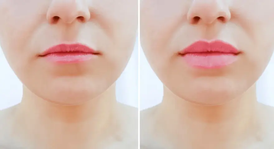 Przed i po zabiegu: usta po lip flip. Zobacz opinie i efekty.