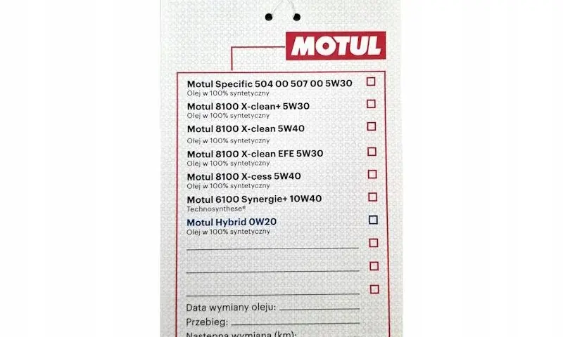 Wybierz olej Motul bezbłędnie: Instrukcja i kluczowe normy OEM