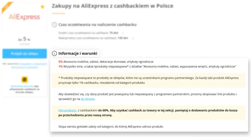 Letty shops na AliExpress z cashbackiem do 5%. Sprawdź warunki i promocje.