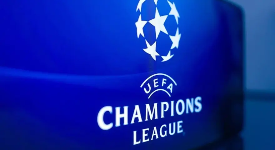 Logo Ligi Mistrzów UEFA. Gdzie oglądać mecze Barcelony w Champions League?