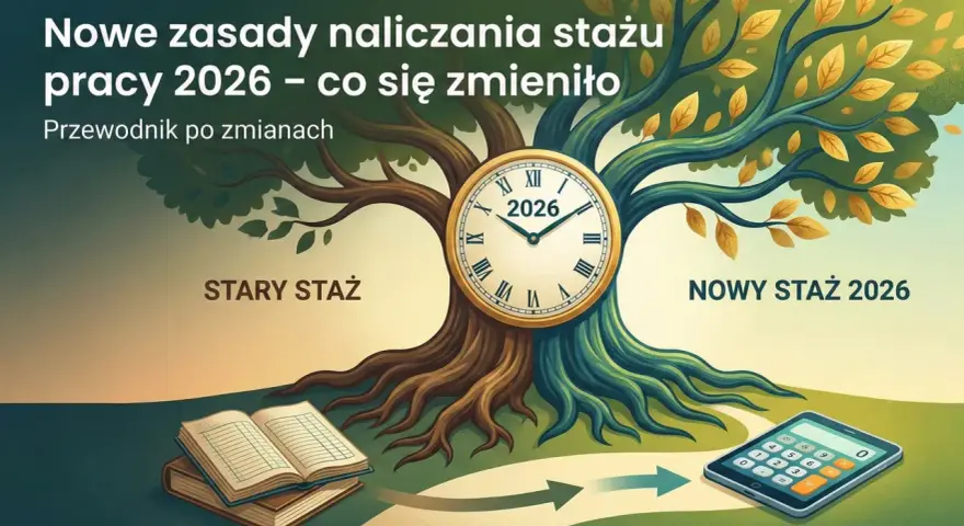 Staż pracy w budżetówce po 2026: Oblicz i odbierz swoje pieniądze