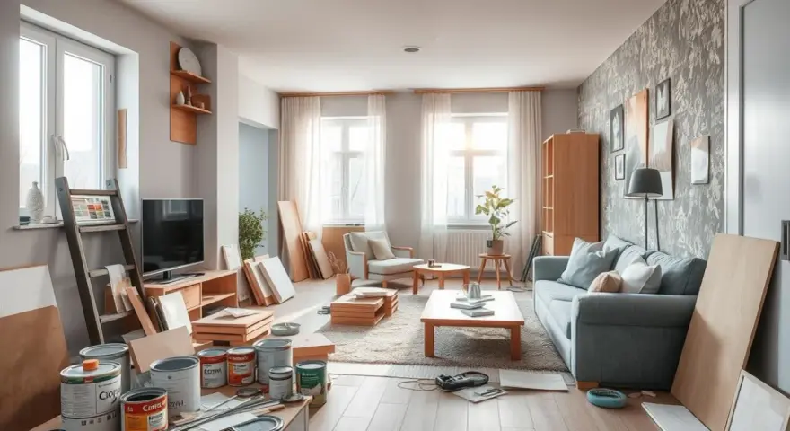 Ile kosztuje generalny remont mieszkania 40m2? Sprawdź, co wpłynie na cenę