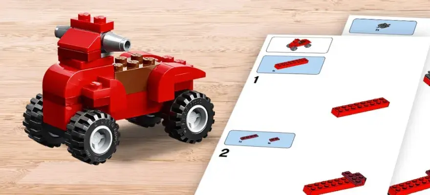 Jak zbudować samochód z Lego - proste instrukcje krok po kroku