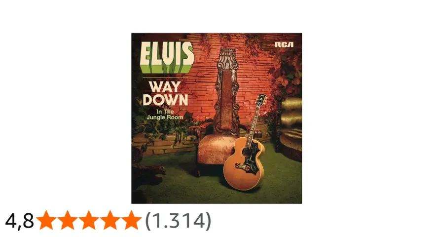 Elvis' letzte Single von ihm vor seinem Tod: "Way Down" im Dschungelzimmer.
