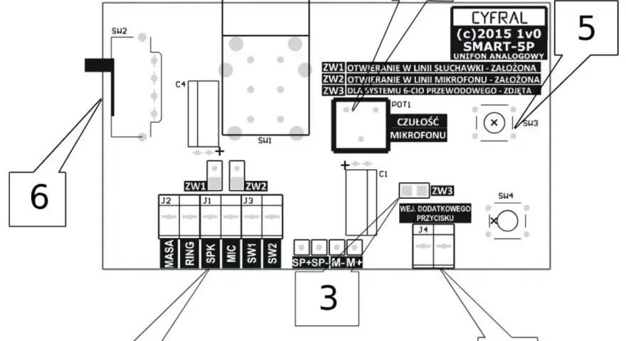 Podłącz unifon Cyfral 6-żyłowy: Schemat i poradnik krok po kroku