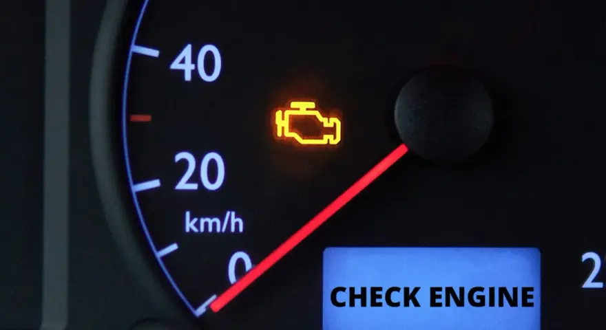 A blinking engine light on the dashboard, often accompanied by "CHECK ENGINE" text, indicates a serious issue. What does a blinking engine light mean? It's a warning to stop driving and get your car checked immediately.