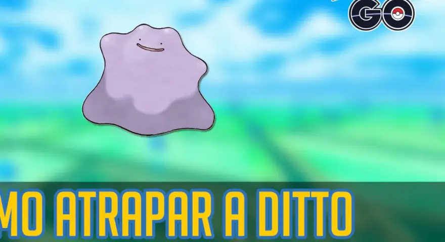 Ditto, el Pokémon camaleónico, listo para ser capturado en Pokémon GO. ¡Aprende cómo atraparlo!