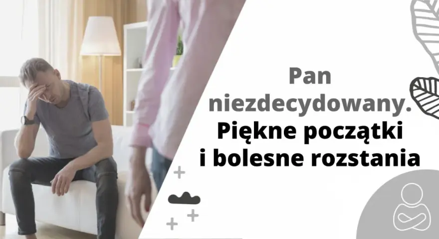 Zmartwiony mężczyzna siedzi na kanapie. Czy warto być z kimś kto kłamie, gdy piękne początki prowadzą do bolesnych rozstań?