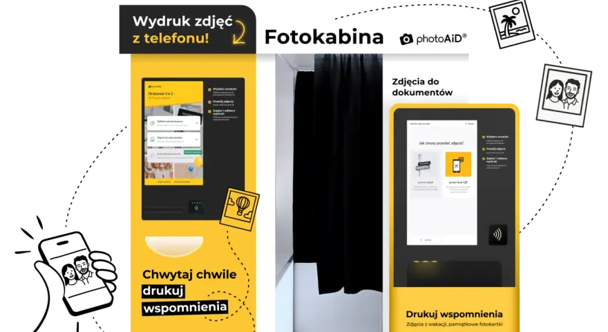 Gdzie można wydrukować dokument? W fotokabinie photoAiD wydrukujesz zdjęcia z telefonu, dokumenty A4 i odbitki.