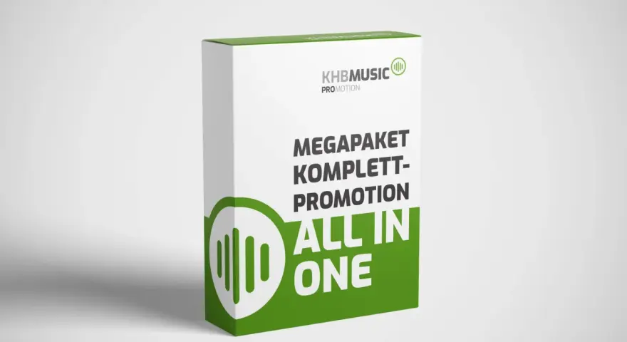 KHB MUSIC Promotion: Megapaket Komplett-Promotion. Alles für deine anr music Karriere in einem Paket!
