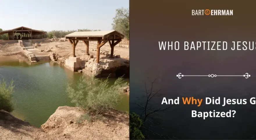 The Jordan River baptismal site, where John the Baptist, who baptized Jesus, ministered.
