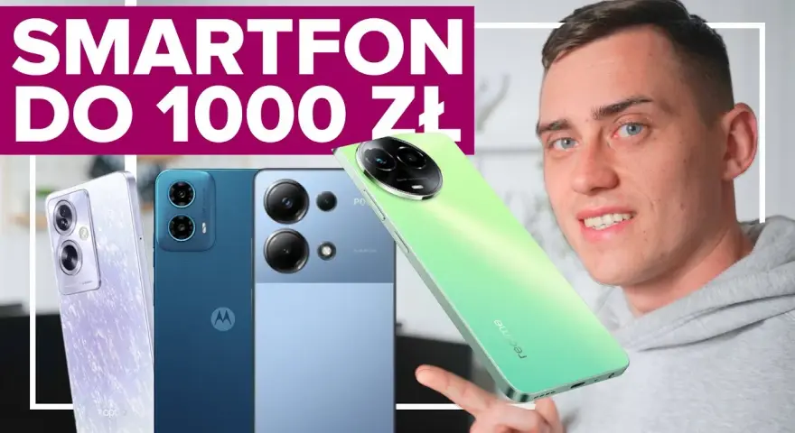 Najlepsze smartfony do 1000 zł – ranking z wydajnością i jakością