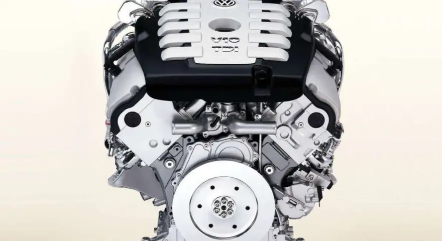 Silnik V10 TDI Volkswagena, potężna jednostka napędowa, która budzi podziw swoją konstrukcją.