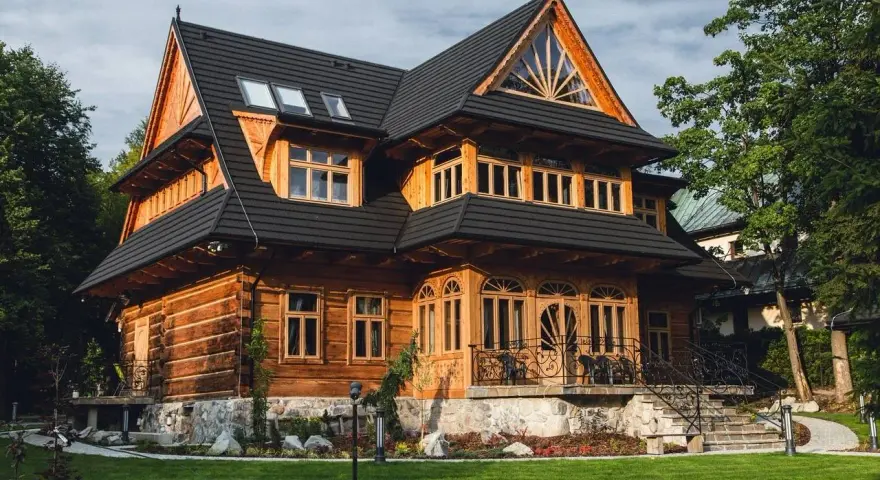 Willa Kominiarski Wierch: Luksus, design i widoki na Giewont w Zakopanem