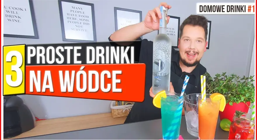 Proste drinki z wódką: przepisy na domowe koktajle łatwe i szybkie