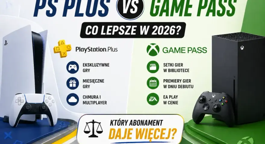 Porównanie PS Plus i Game Pass: lista gier, ekskluzywne tytuły, premiery i EA Play. Który abonament daje więcej?