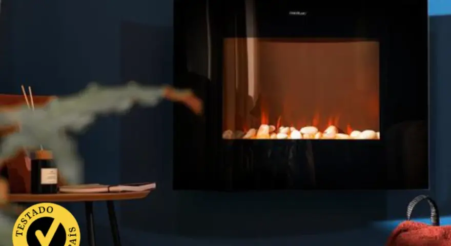 Chimeneas de leña de obra modernas, con un diseño elegante y minimalista, crean un ambiente acogedor.