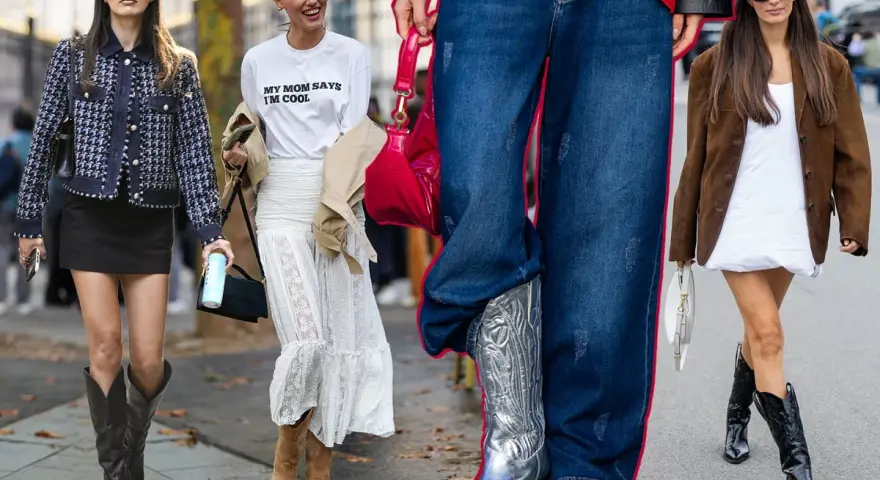 Moda estiva: come indossare i texani con gonne, jeans larghi e mini abiti. Stile audace e versatile.